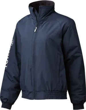 ARIAT Waterproof Team Jacket, Navy, X-Small