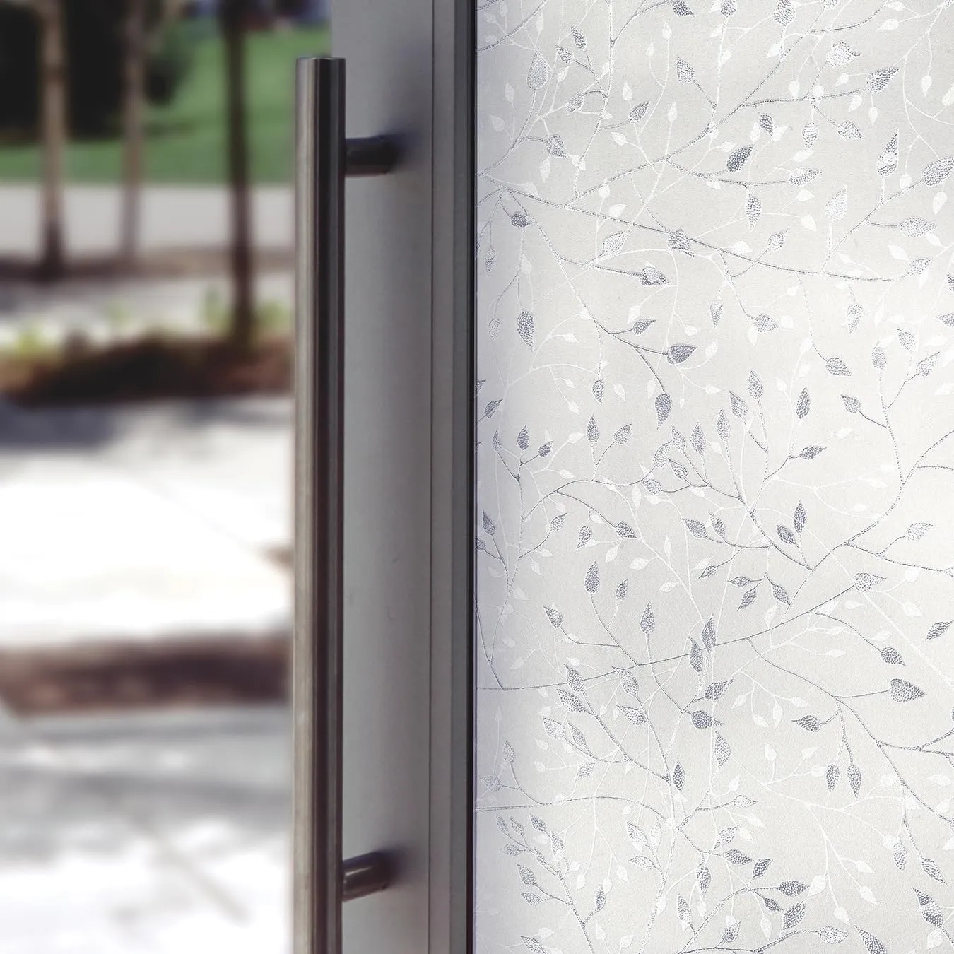 Artscape Canopy | Decorative Privacy Window Film with Textured Glass Pattern | Non-Adhesive & UV Protection | Easy to Apply & Removable | 36 x 72 Inches | Made in USA