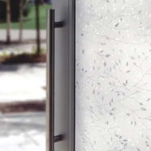Artscape Canopy | Decorative Privacy Window Film with Textured Glass Pattern | Non-Adhesive & UV Protection | Easy to Apply & Removable | 36 x 72 Inches | Made in USA