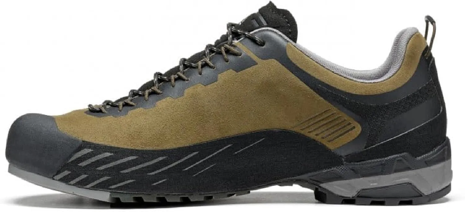 ASOLO Men's Eldo LTH GV Water-Resistant Suede Upper Lace-Up Low Cut Approach Shoes with Vibram Grip for Hiking & Trekking