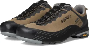 ASOLO Men's Eldo LTH GV Water-Resistant Suede Upper Lace-Up Low Cut Approach Shoes with Vibram Grip for Hiking & Trekking
