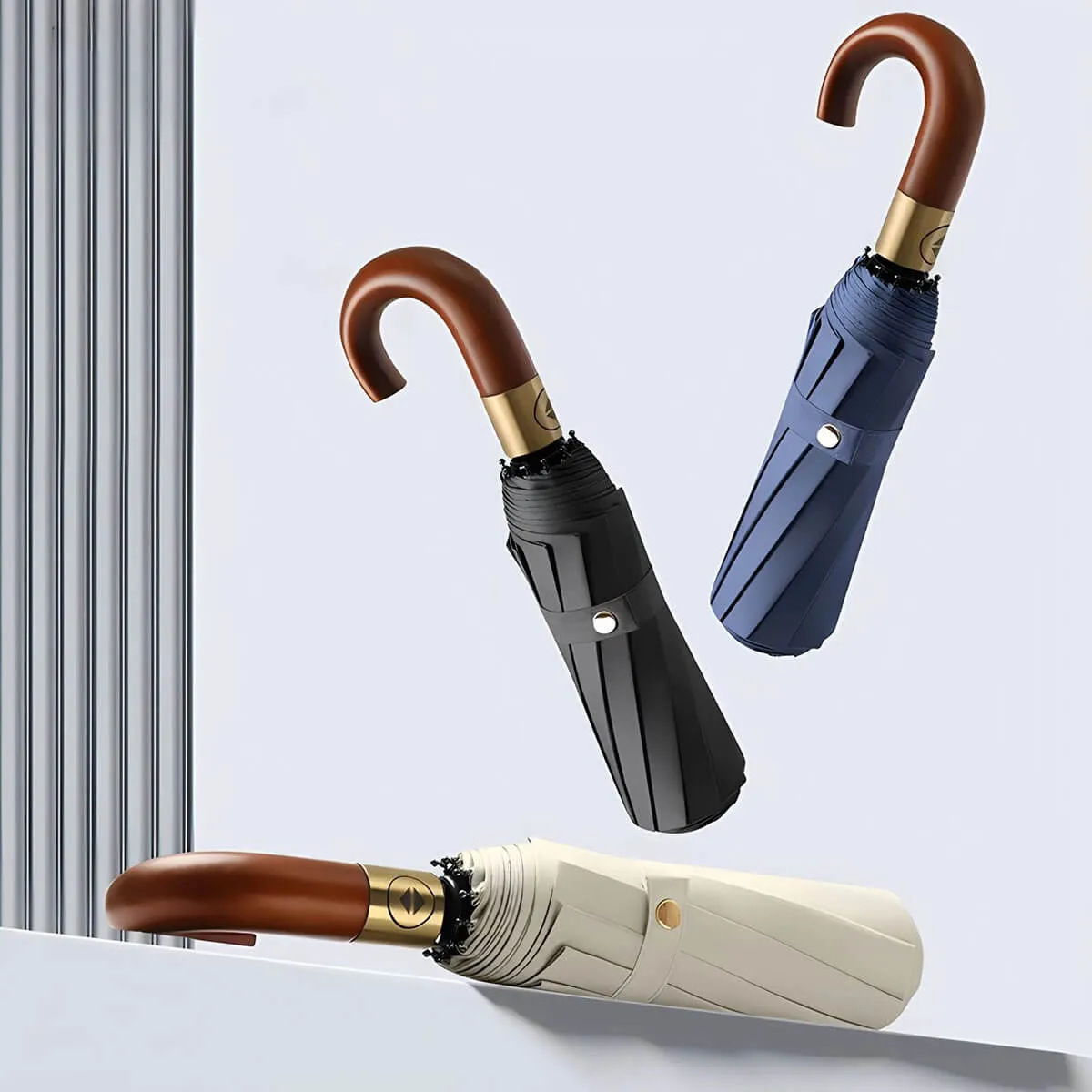 Automatic Folding Umbrella Strong Windproof