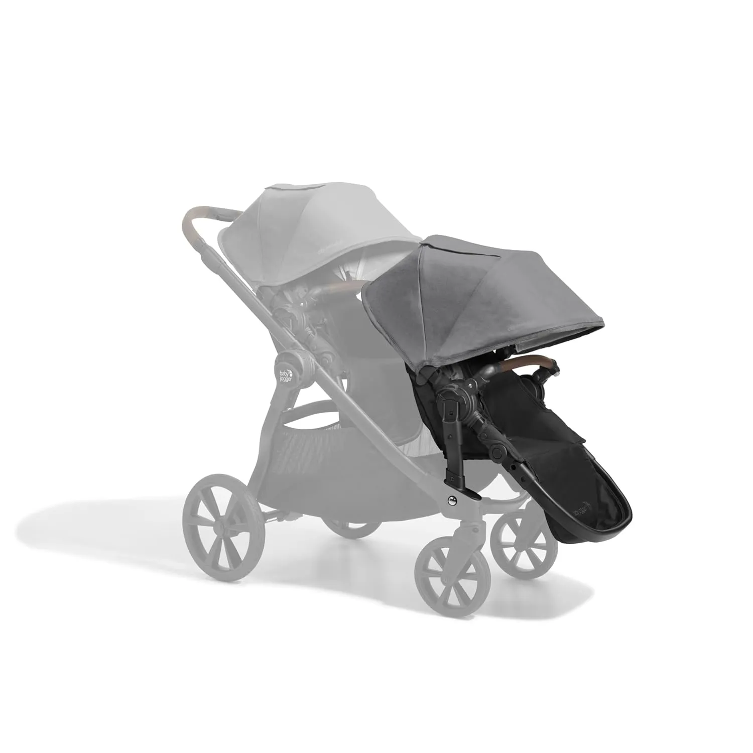 Baby Jogger Second Seat Kit for City Select 2 Stroller Eco Collection Harbor Grey