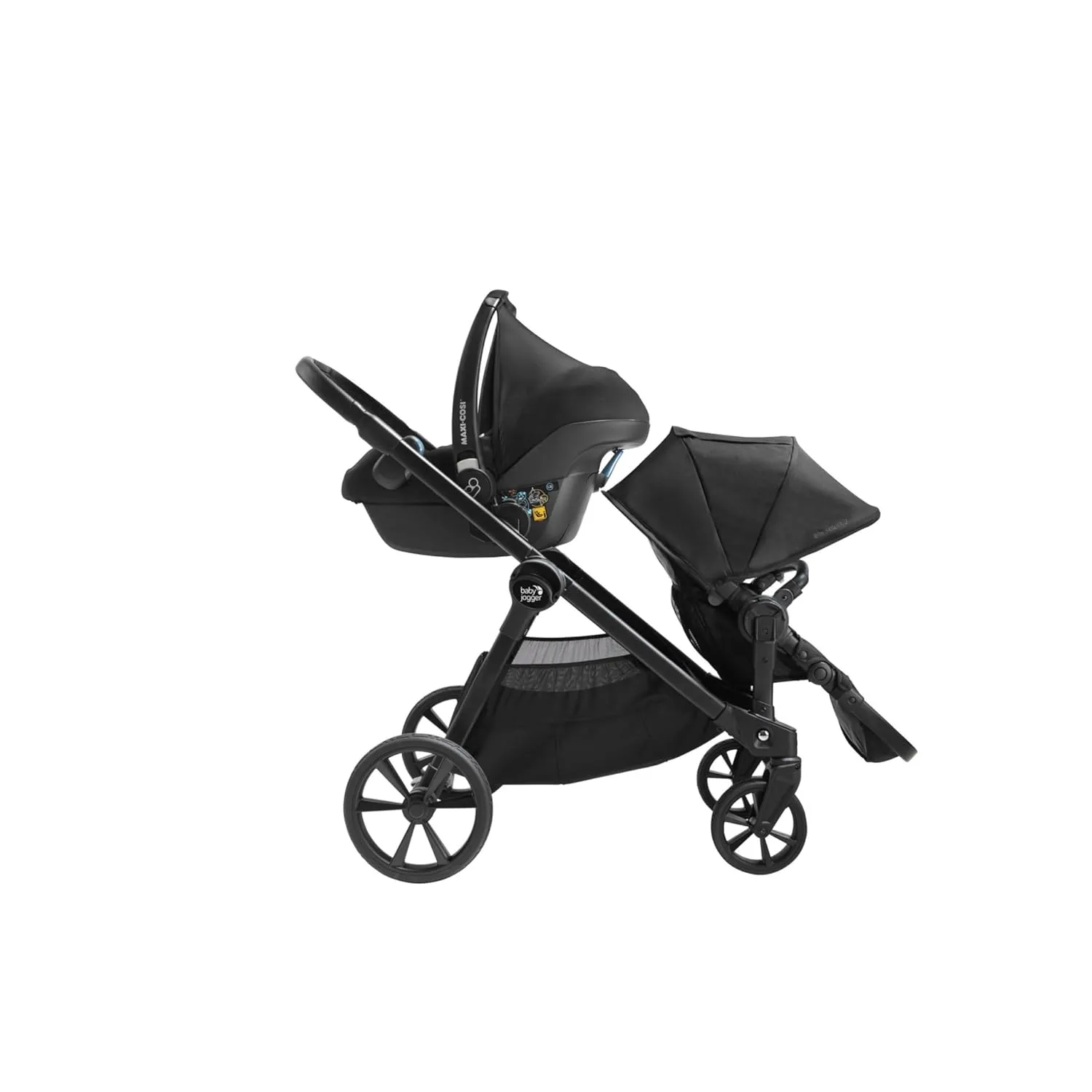 Baby Jogger Second Seat Kit for City Select 2 Stroller Eco Collection Harbor Grey