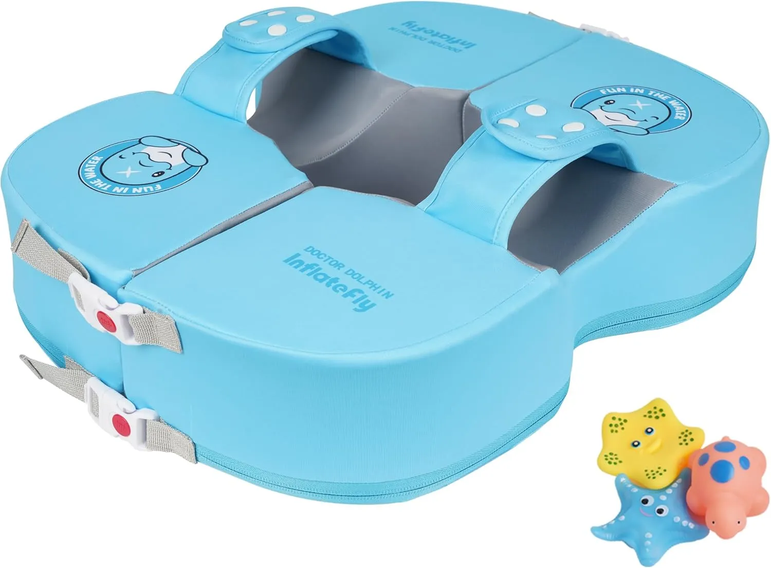 Baby Swim Float Non-Inflatable Pool Float for Summer Newborn Swimming Float for Kids 6-48 Months