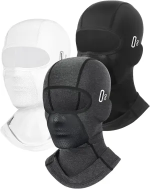 Balaclava Face Mask with Glasses Holes for Men Women Summer Cooling Shiesty Mask Sun UV Protection for Motorcycle Work Ski