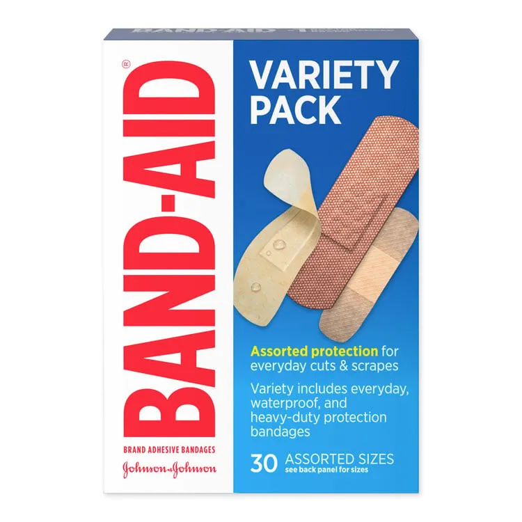 BAND-AID Variety Pack - Assorted (30-ct)