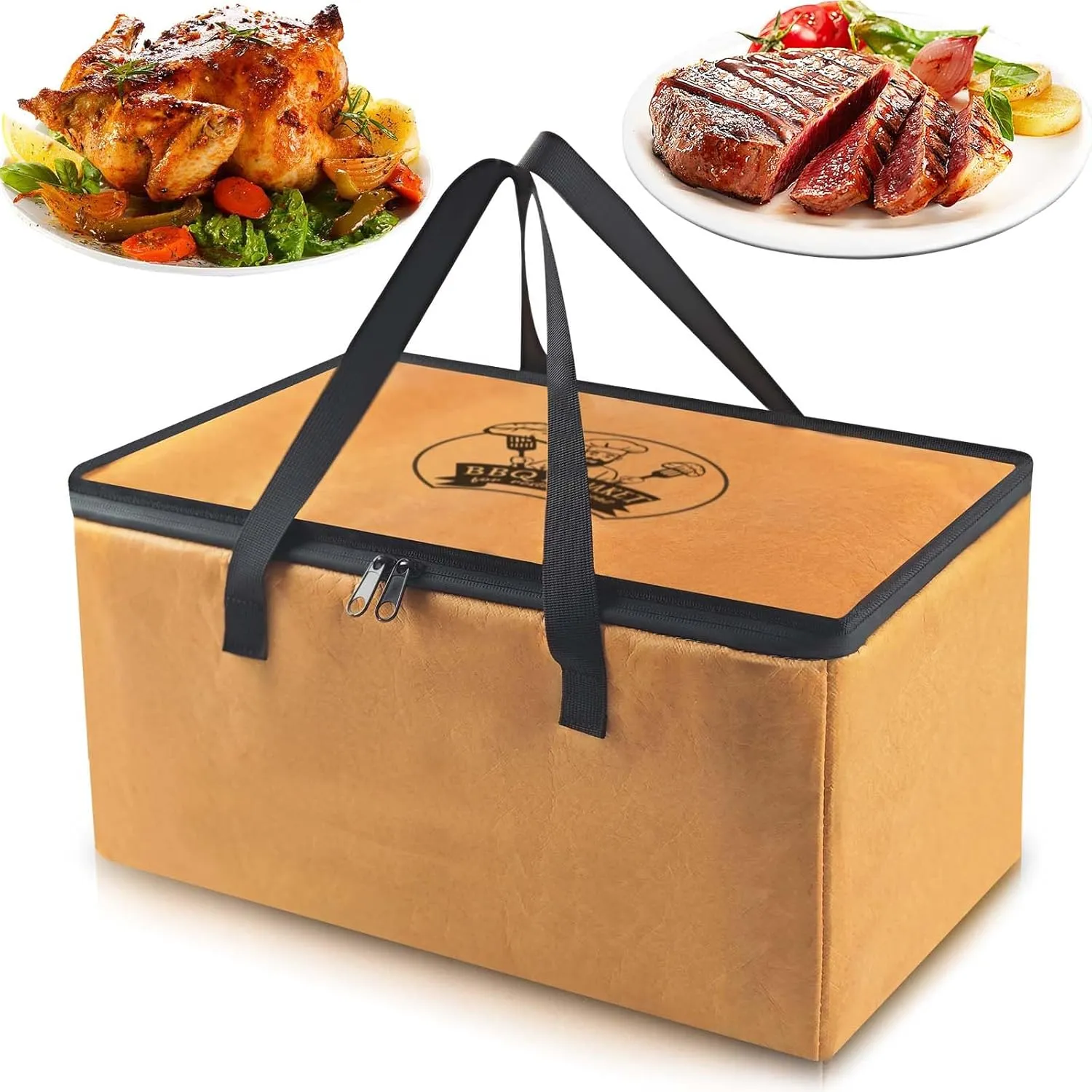BANGIE BBQ Blanket for Resting Meat with 180° Full Opening for Large Brisket/Pork Shoulders/Turkeys | Anniversary Birthday Grilling Smoker Accessories Gifts for Men Dad Husband(19 in)