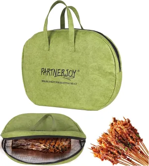 BBQ Blanket for Resting Meat,Reusable Smoker Grilling Meat Insulated Resting Bag,Grilling Meat Insulated Resting Bag with Wide Mouth for Large Brisket/Turkey/Pork Shoulders 2PCS (BBQ Blanket 23IN)