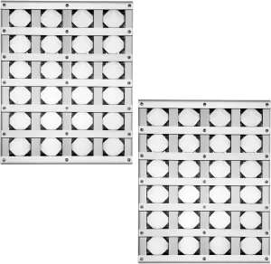 BBQ Grill Briquette Tray for Alfresco ABGQ-30, ABGQ-30C, ABGQ-30SZ, ABGQ-42C, ABGQ-42CD, ABGQ-42SZ, ABGQ-56,Ceramic Briquettes Grill Heat Plates Shield Gas Grill Replacement Accessories