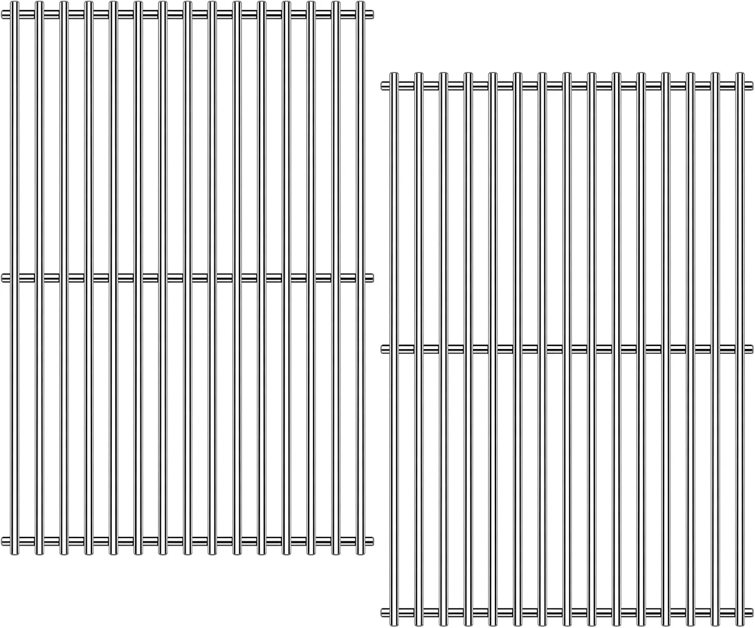 BBQ Grill Grates Parts for Vermont Castings Grill CF9030, VC3050, VCS3505, VCS3505BI, VCS3506, VM400, VM400XBP, VM406, ProChef 34402, Kenmore Grills,Stainless Steel Grid Accessories Replacement