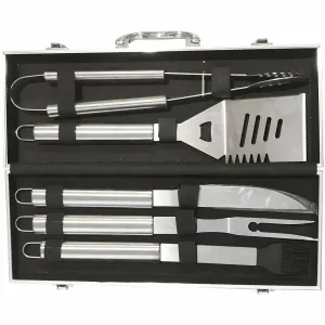 BBQ Utensils 5pcs Stainless Steel