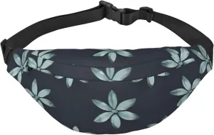 Beautiful Camellia Men'S And Women'S Waist Pack, Crossbody Bag With Adjustable Belt For Running, Traveling, Sports, Hiking