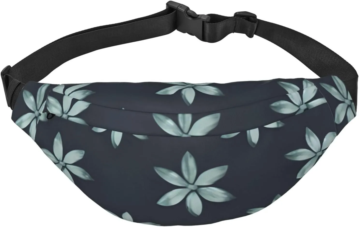 Beautiful Camellia Men'S And Women'S Waist Pack, Crossbody Bag With Adjustable Belt For Running, Traveling, Sports, Hiking
