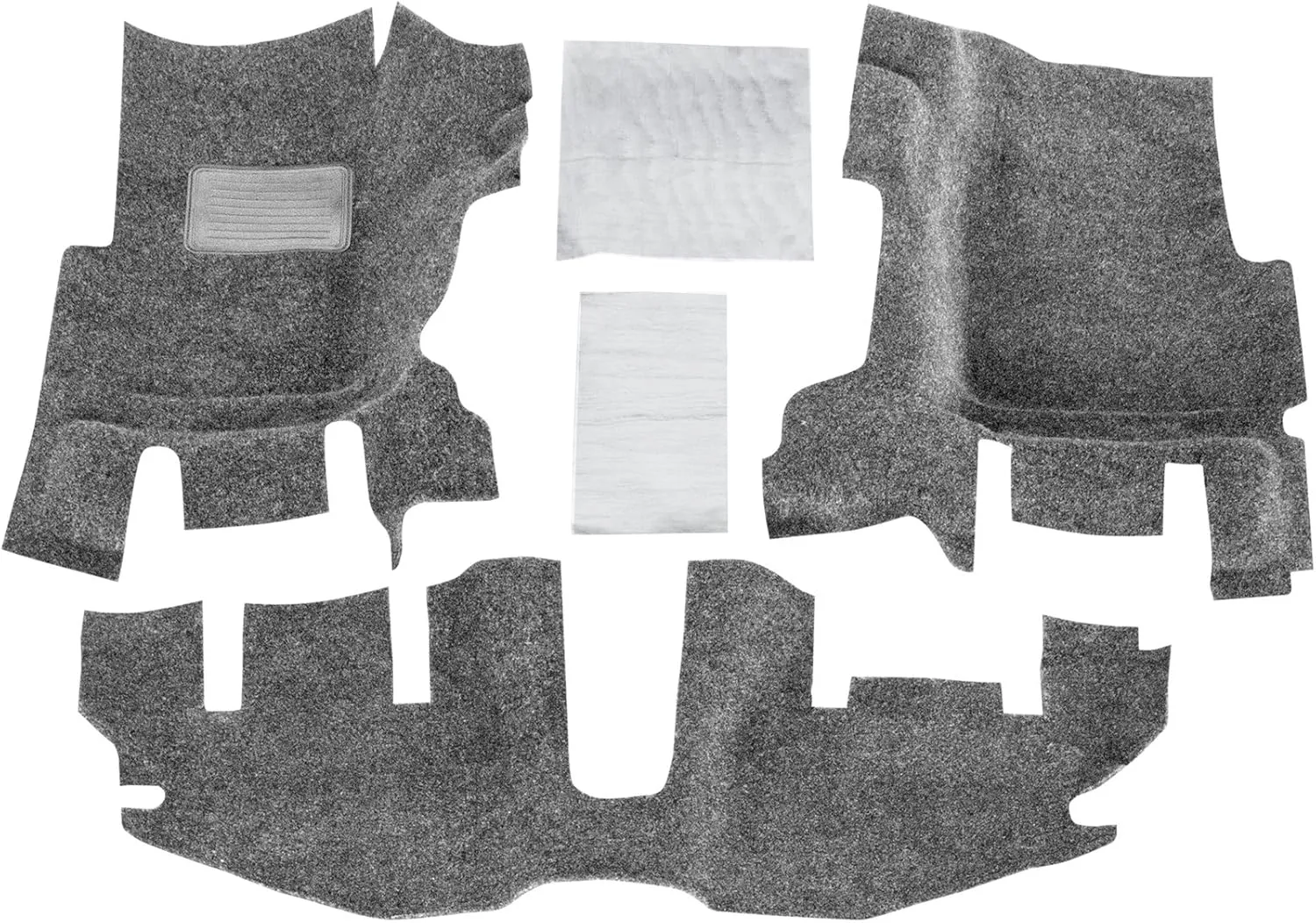 BedRug Jeep Combo Kit - BedRug CBRTJ97NC fits 1997-06 TJ (w/o console) (Includes Front and Cargo Kit)