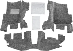BedRug Jeep Combo Kit - BedRug CBRTJ97NC fits 1997-06 TJ (w/o console) (Includes Front and Cargo Kit)