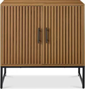 Best Choice Products Slatted Sideboard Buffet Cabinet, Entryway Table, Accent Storage Cabinet, Console Table for Hallway, Living Room, Dining Room – Brown