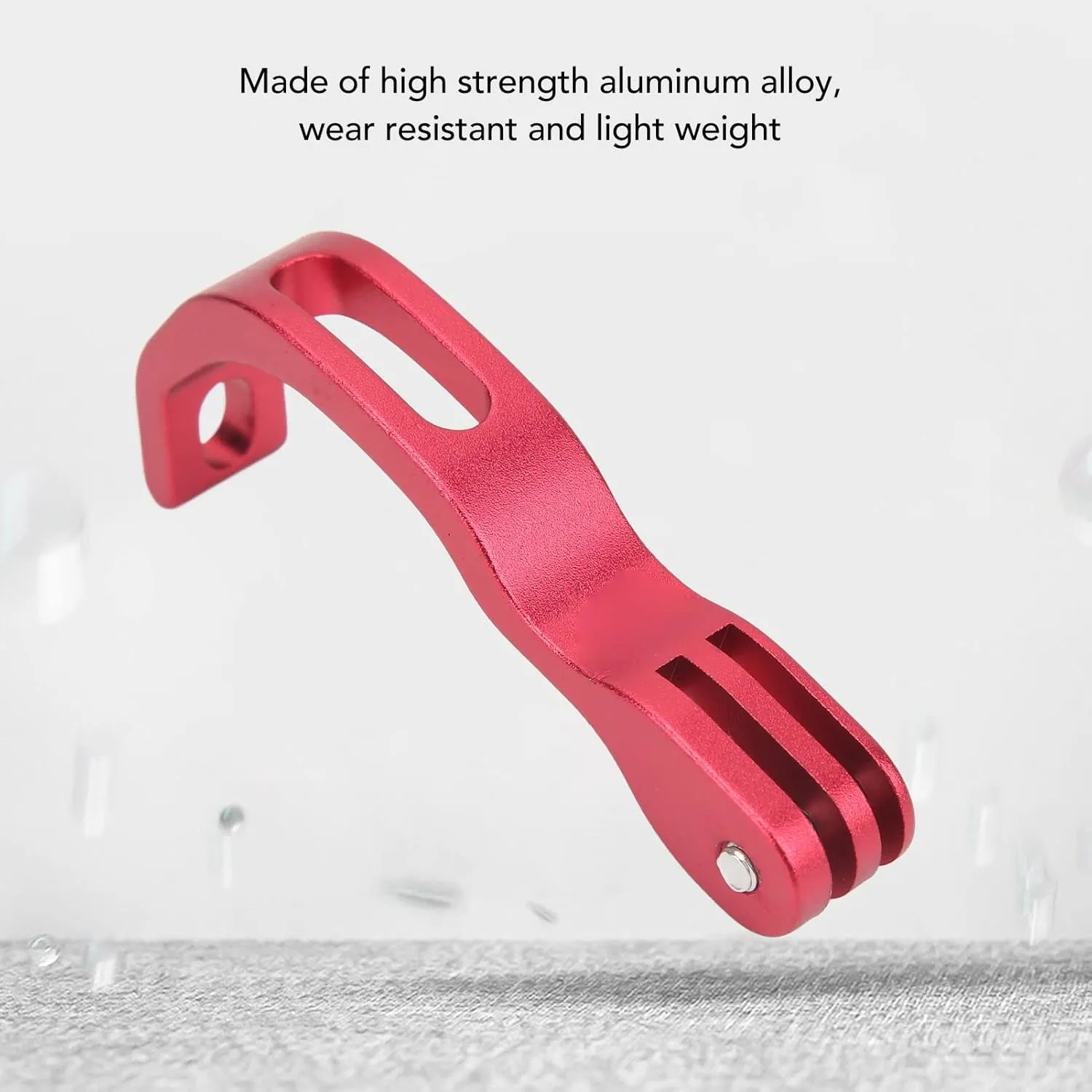 Bicycle Headlight Holder, Bike Fork Mount Headlight Bracket, Front Light Holder Stand Bracket for Folding Bike