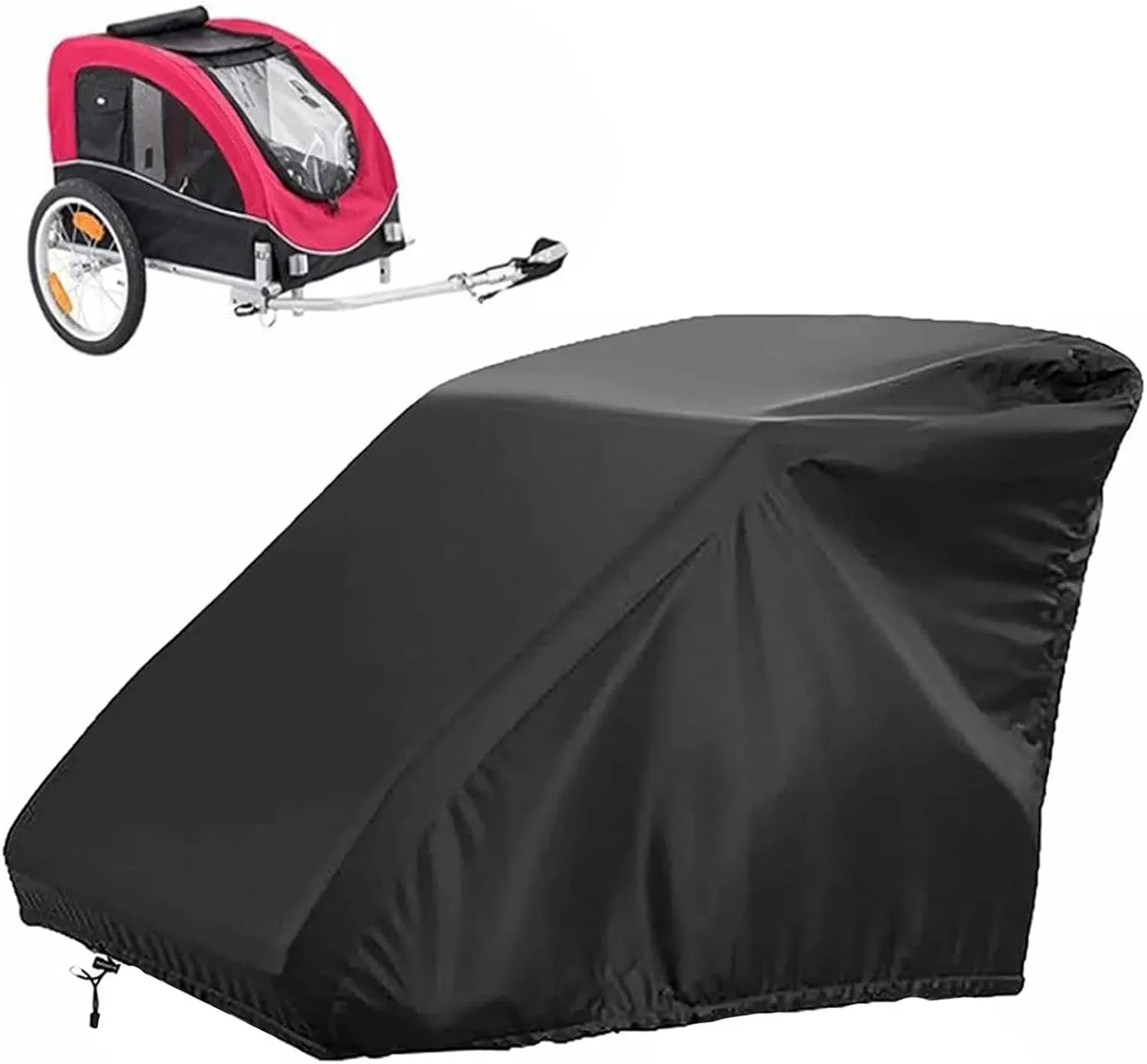 Bicycles Canopy Cover - Bikes Storage Covers, Bikes Trailer UV Cover | Pet Trailer Cover Waterproof Bicycles Trailer Cover for Kid Pet Bicycles, Outdoor Water Sun Wind Proof Bicycles Trailer Covers