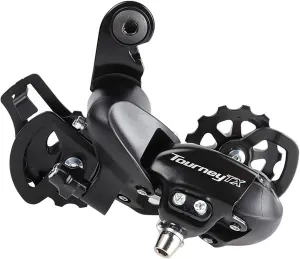 Bike Rear Derailleur RD-TX800 7/8 Speed Tourney for Road Bicycle MTB Mountain Bike Direct Mount (Black)