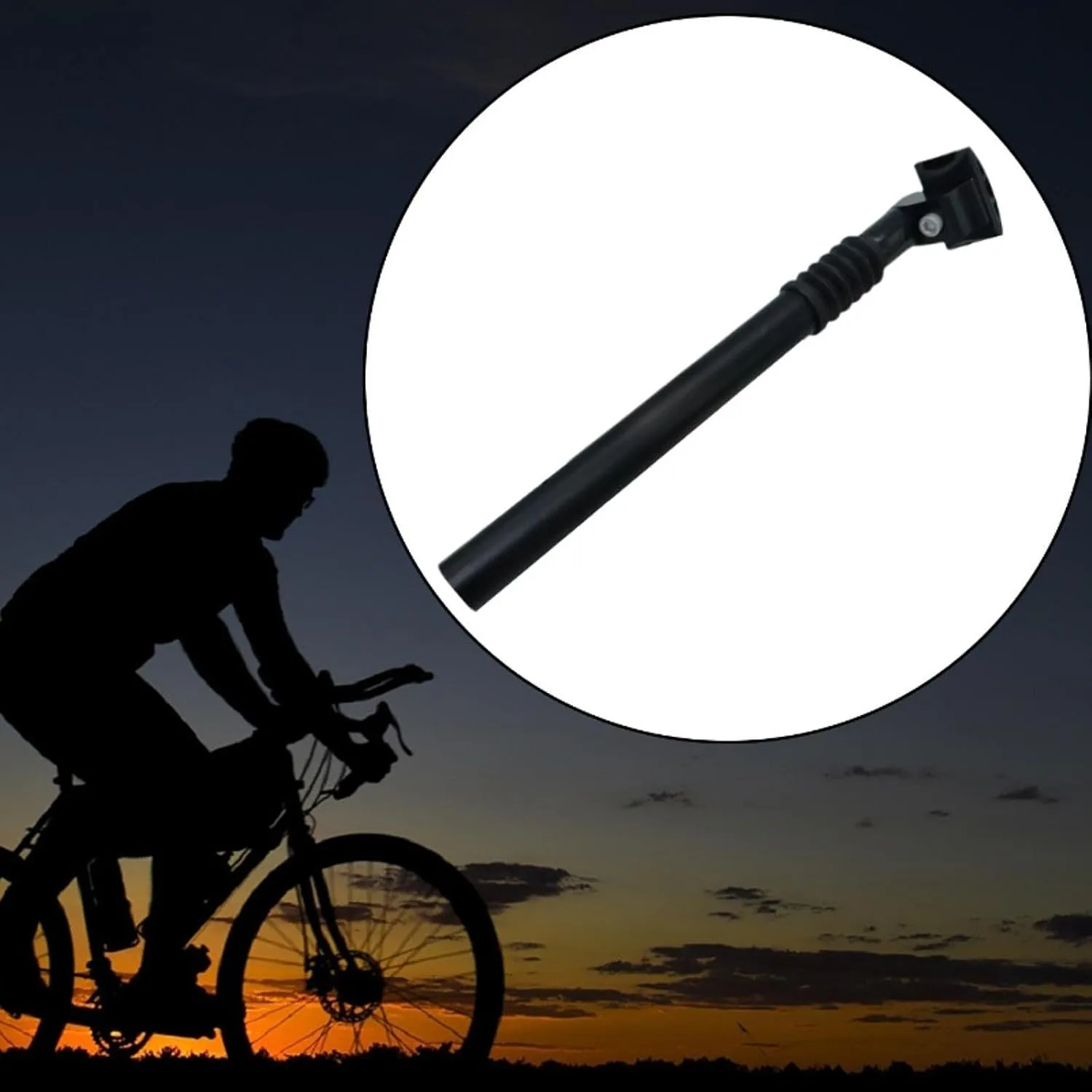 Bike Seatpost Shock Absorbing Saddle Pole Seat Tube for Riding Mountain Road Bikes