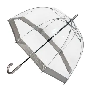 Biodegradable Clear PVC Birdcage with Silver Border