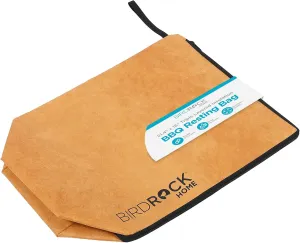 BIRDROCK HOME BBQ Resting Bag - Triple Layer Insulated Meat Resting Bag with Wide Zipper Opening, Premium Quality Tyvek, Portable, Reusable, 21.4" x 16" - Ideal for Briskets, Shoulders, & Large Cuts