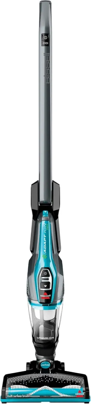 Bissell Adapt Ion Pet Lithium Ion 2 in 1 Cordless Stick Vacuum, Teal, 2286A