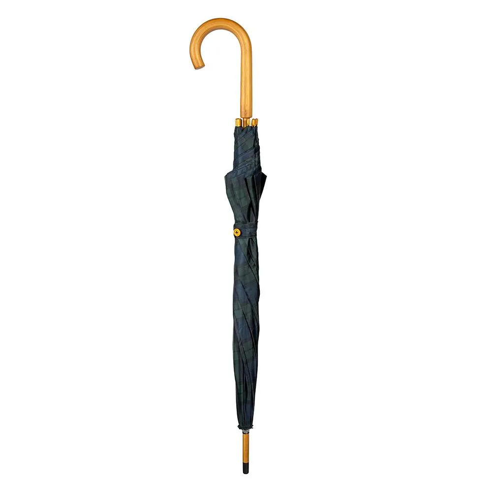 Black Watch Tartan Wooden Classic Walking Length