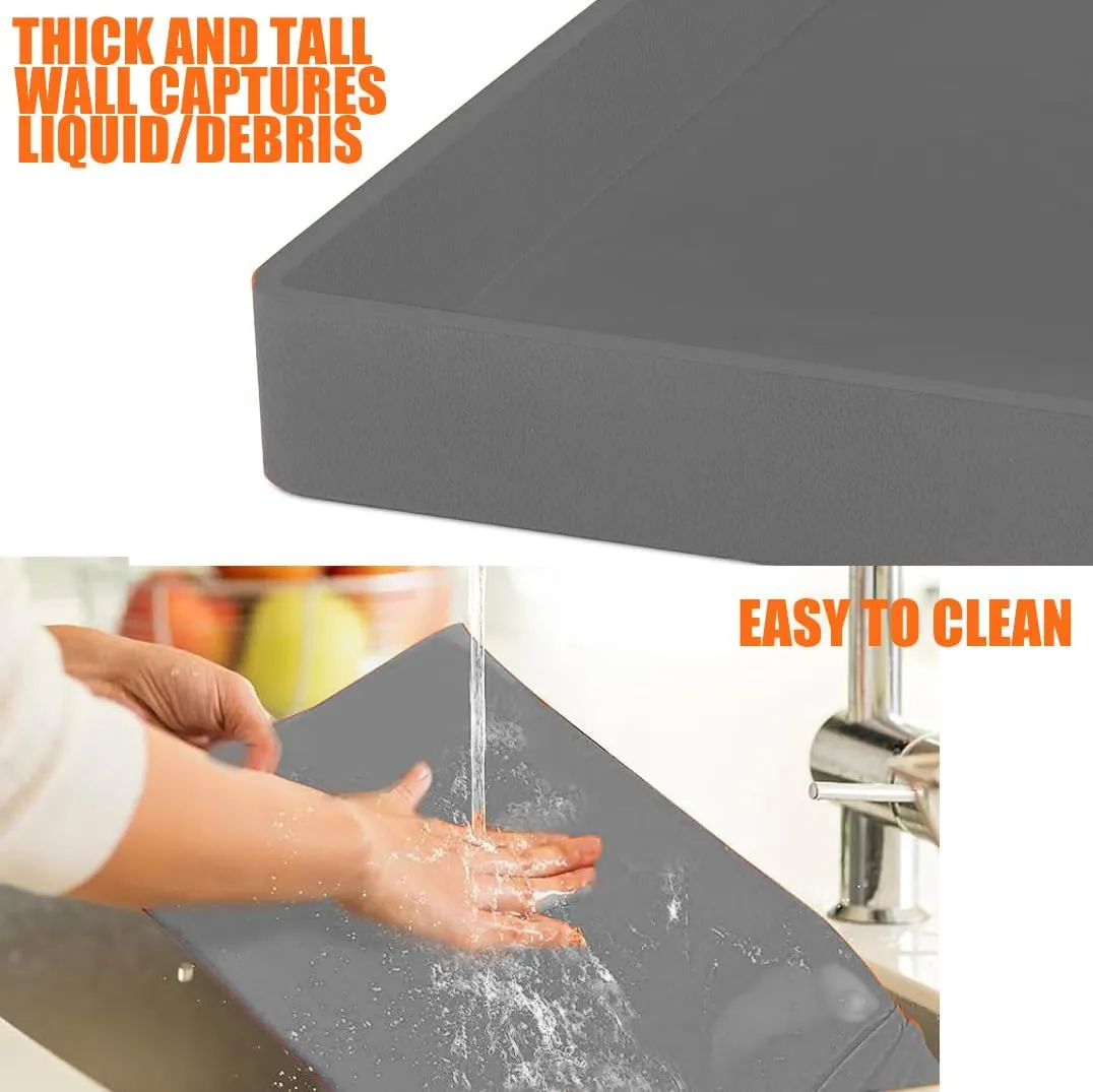 Blackstone Silicone Griddle Mat - Heavy Duty Food Grade, Gray, 28in