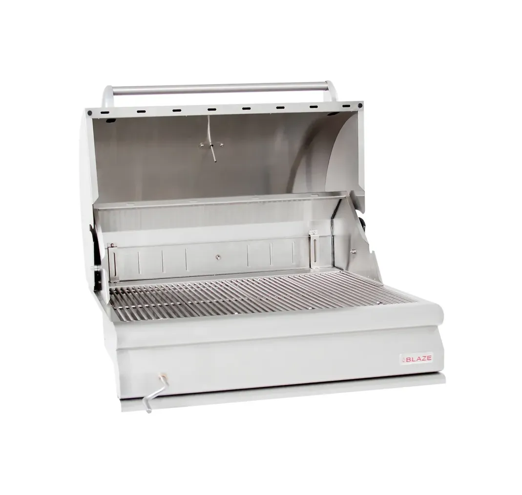 Blaze Grills 32-Inch Built-In Stainless Steel Charcoal Grill - BLZ-4-CHAR