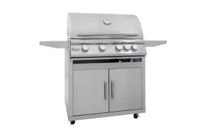 Blaze Grills Marine Grade Premium LTE  32-Inch 4-Burner Built-In Gas Grill (Cart, Sold Separately) - BLZ-4LTE3MG-NG