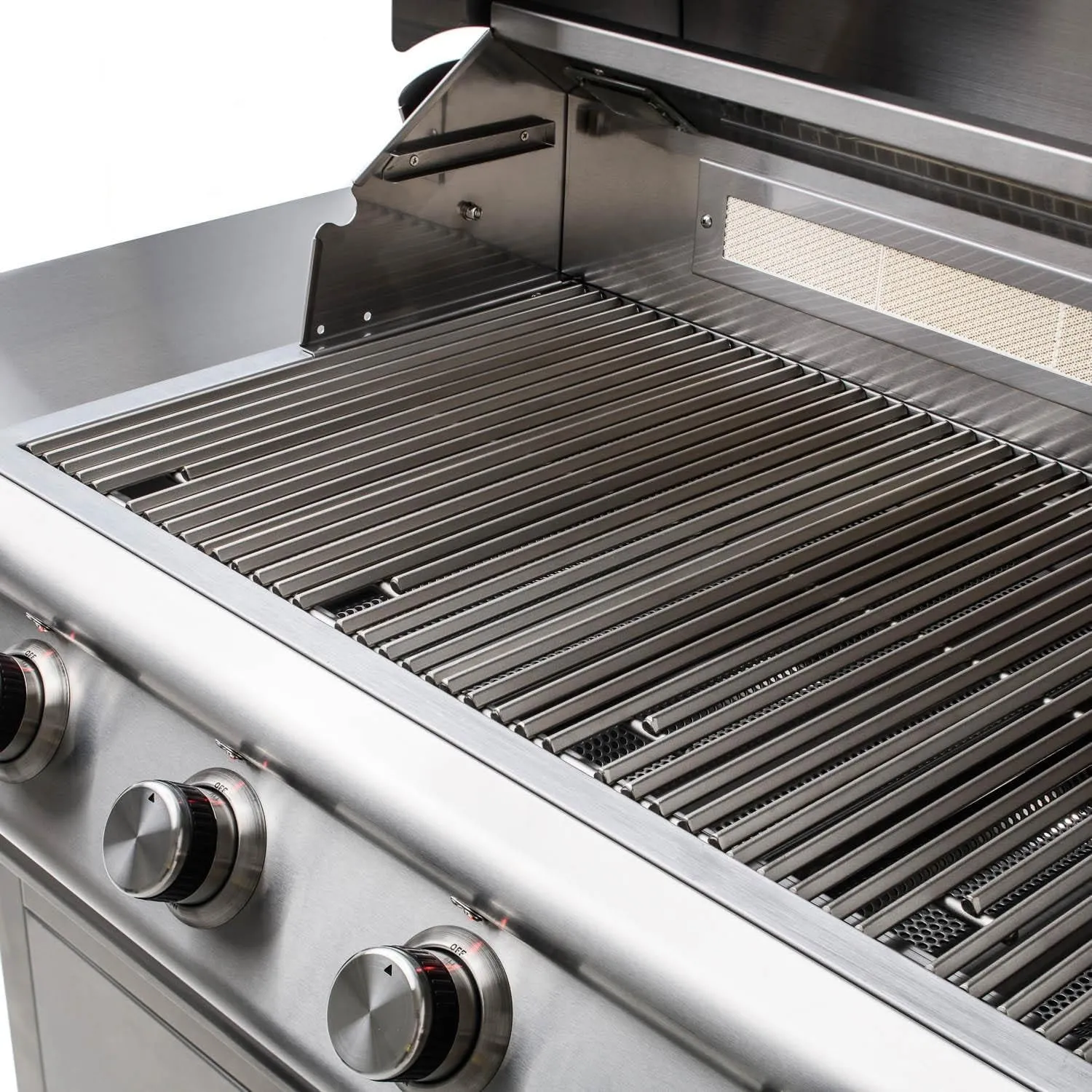 Blaze Premium LTE Built-in Propane Gas Grill | 40-Inch 5-Burner BBQ with Rear Infrared Burner & Grill Lights | 304 Stainless Steel Construction BLZ-5LTE2-LP