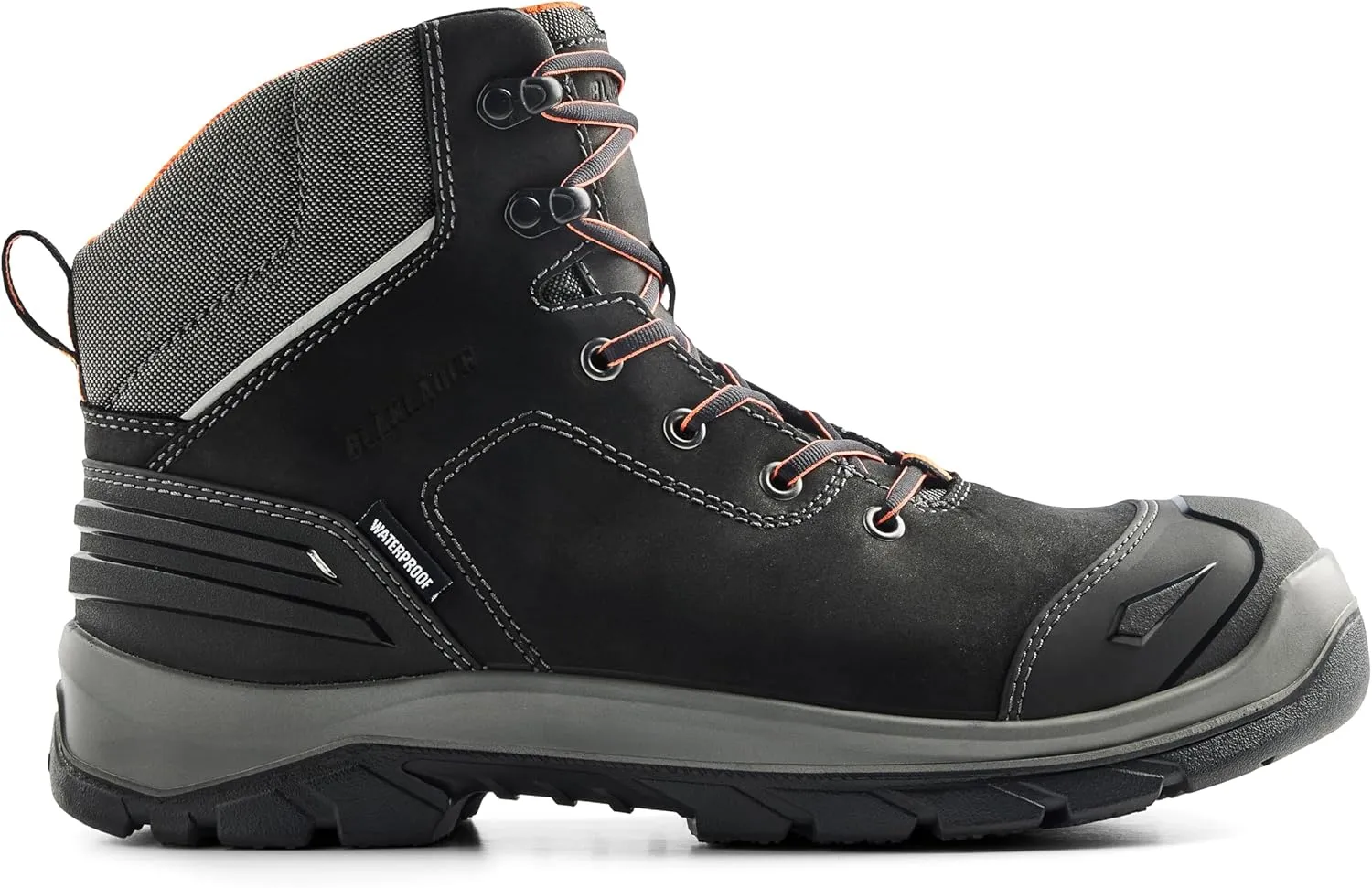 BLÅKLÄDER 2259 Elite 6" Safety Boot – Full-Grain Leather, Composite Toe, Waterproof, Electrical Hazard Protection, Slip Resistant Outsole, Puncture Protection,