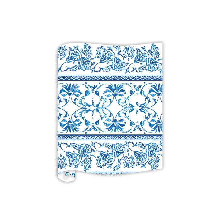 Blue Chinoiserie Table Runner