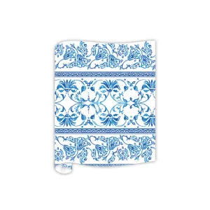 Blue Chinoiserie Table Runner