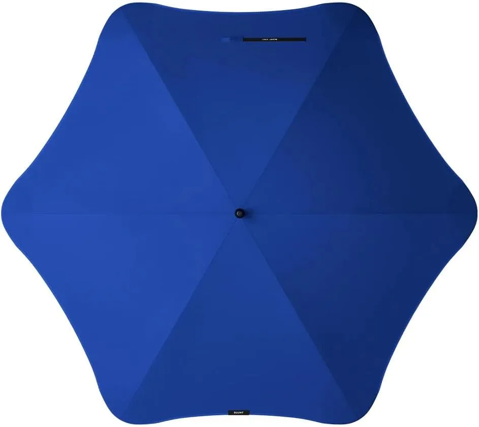 BLUNT Exec Ocean Blue Umbrella - 54" Windproof & Rainproof, Heavy Duty, UV Protection for Travel, Golf & Sports