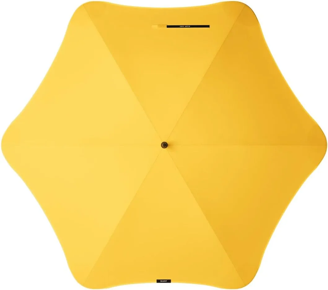 BLUNT Exec Umbrella 54" Windproof & Rainproof, Durable for Travel, Golf & Sports, Heavy Duty, UV Protection - Citrus Yellow