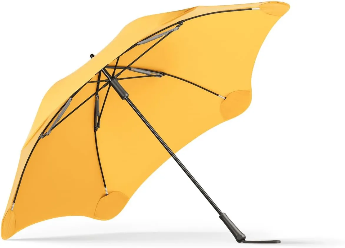 BLUNT Exec Umbrella 54" Windproof & Rainproof, Durable for Travel, Golf & Sports, Heavy Duty, UV Protection - Citrus Yellow
