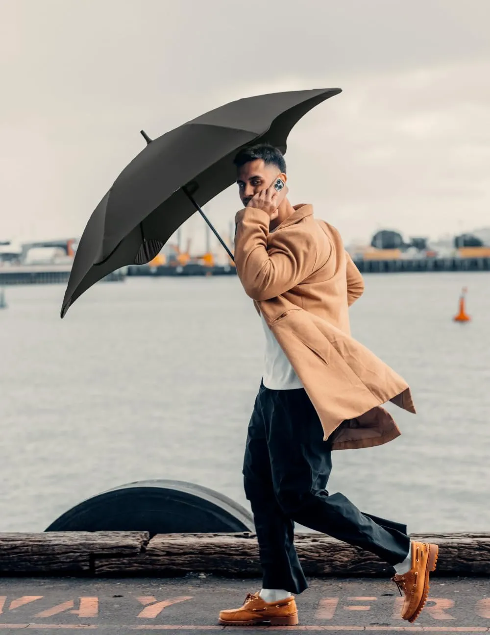 BLUNT Exec Umbrella – 54" Windproof for Wind and Rain, Durable Design for Travel, Golf & Sports, Heavy Duty, UV Protection - Ink Black