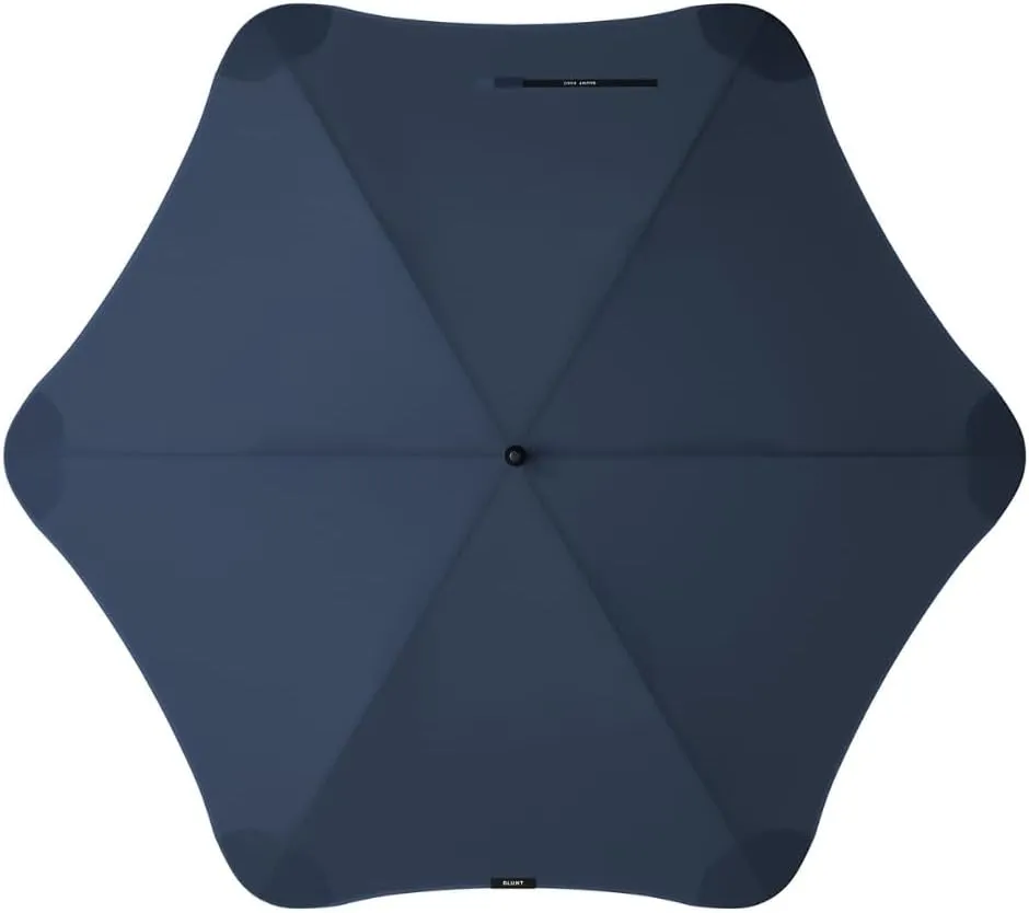 BLUNT Exec Umbrella – 54" Windproof for Wind and Rain, Durable Design for Travel, Golf & Sports, Heavy Duty, UV Protection - Midnight Navy