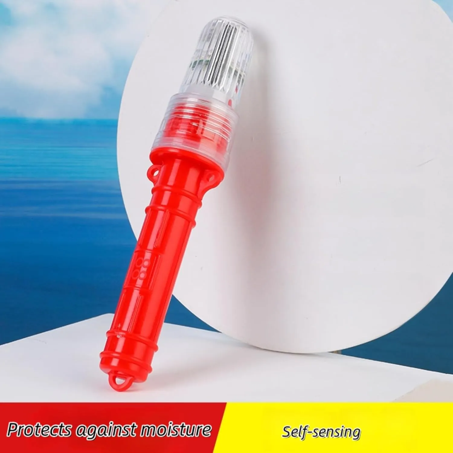 Boat Flares – Waterproof Emergency Flares for Boating, Life Rafts & Survival Kits，Durable Flares for Storm, Fog & Night，Battery not Included (3PCS)