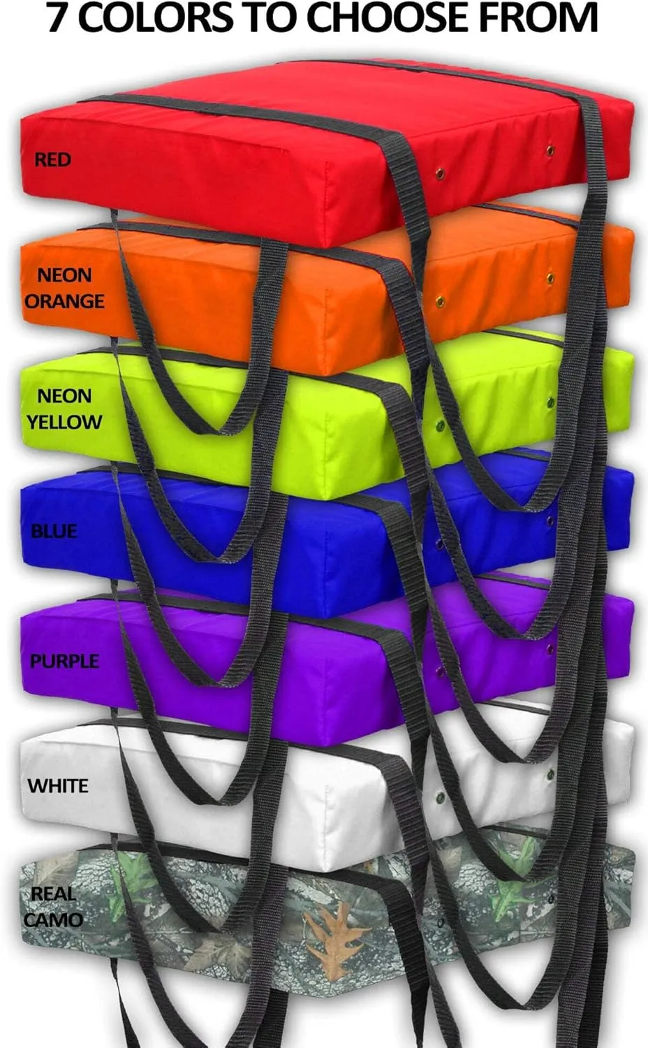 Bradley Type IV Boat Cushion USCG Approved Throwable Flotation Device; Coast Guard Approved Throw Preserver with Foam Cushion; throwable Boat seat Safety Device