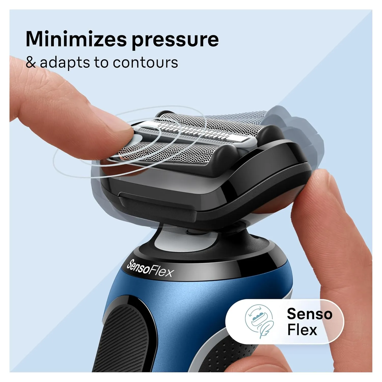 Braun Electric Shaver for Men, Series 6 6172cc, Wet & Dry Shave, Shaving Kit with SmartCare Center and Precision Trimmer