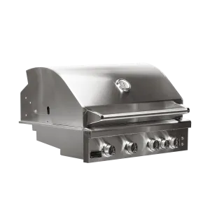 Broilmaster B-Series Built-In 32" Marine Grade Natural Gas Grill Head -BSB324MGN