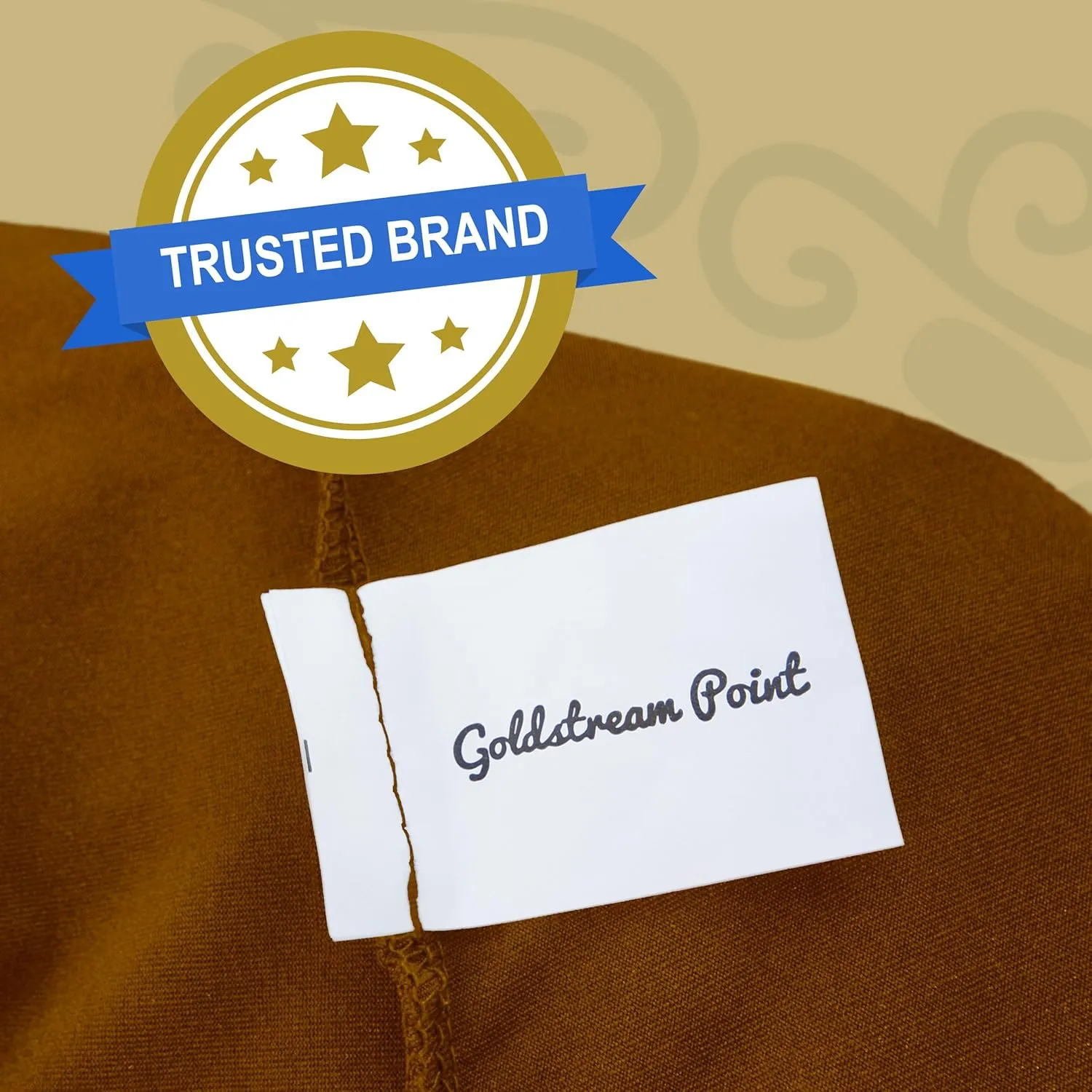 Brown 32 Inch Round x 30 Inch Tall Spandex Cocktail Tablecloth Folding Cover Stretch