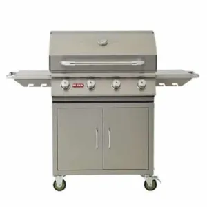 Bull | Outlaw Grill on Cart with Cast Iron Porcelain Coated Burners