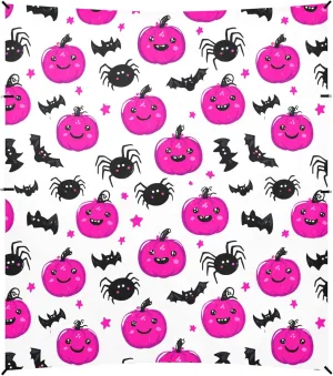 Burbuja Cute Pink Pumpkins Beach Canopy Windproof Beach Tent Sun Shade with 4 Sandbags & Sand Shovel, Portable Sun Shelter for Family Camping Picnic