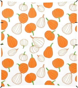 Burbuja Orange Pumpkins Beach Canopy Windproof Beach Tent Sun Shade with 4 Sandbags & Sand Shovel, Portable Sun Shelter for Family Camping Picnic
