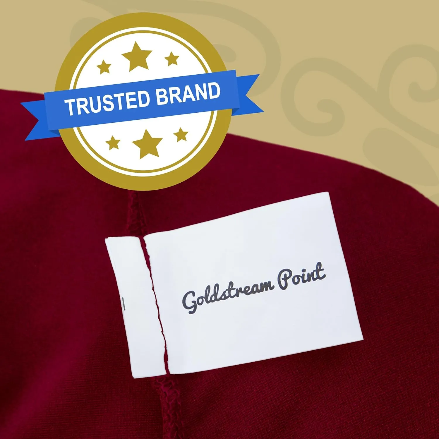 Burgundy 32 Inch Round x 30 Inch Tall Spandex Cocktail Tablecloth Folding Cover Stretch